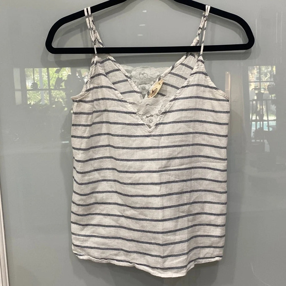 Hollister Juniors Striped Tank Top Cami Lightweight Basic Small - Picture 1 of 3